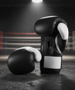 Găng tay đấm bốc hở ngón Cao cấp Đen