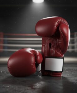 Găng tay đấm bốc hở ngón Cao cấp đỏ