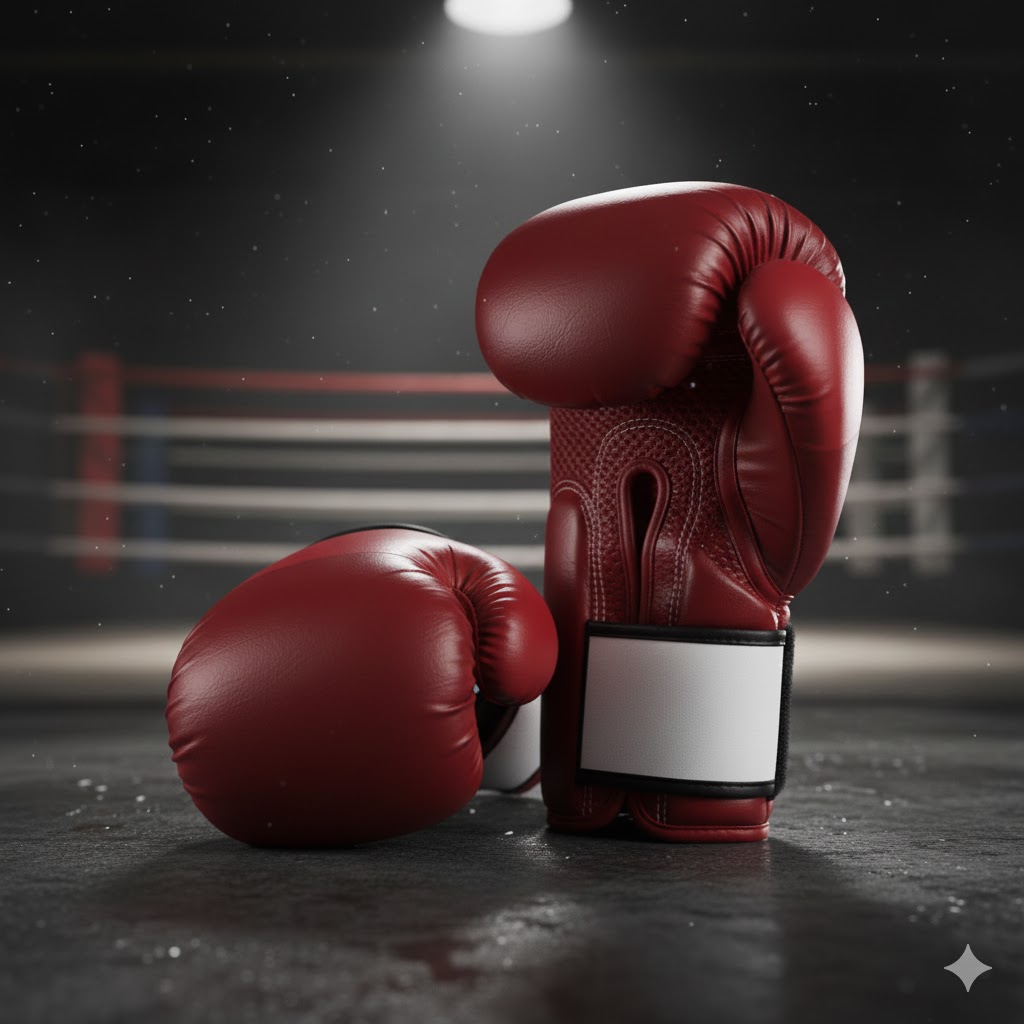 Găng tay đấm bốc hở ngón Cao cấp đỏ Găng tay đấm bốc hở ngón Cao cấp đỏ