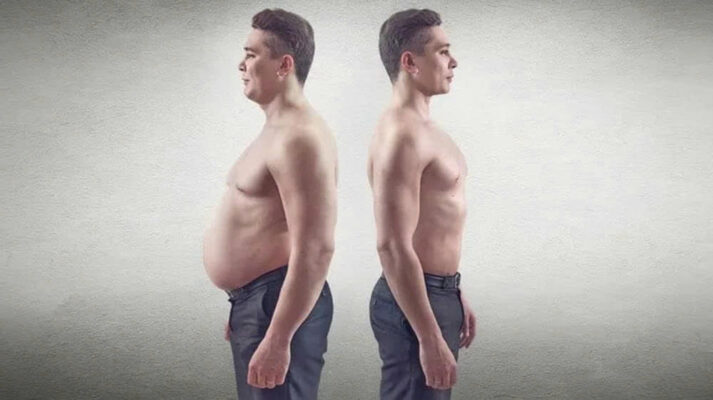 nguyên tắc giảm mỡ nam